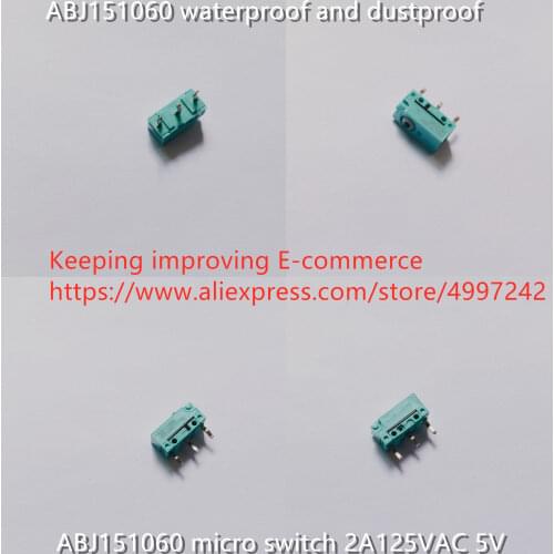 Original new 100% ABJ151060 waterproof and dustproof micro switch 2A125VAC 5V