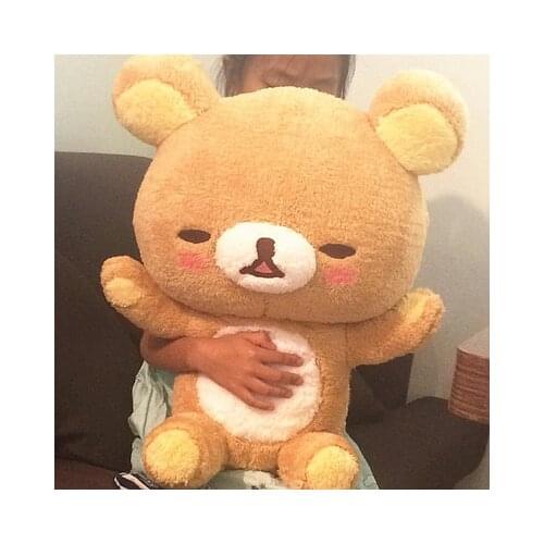 Japan Animation cartoon Shy bear High Quality doll Large plush toy doll Hold pillow sleep Birthday Present For Child 50cm