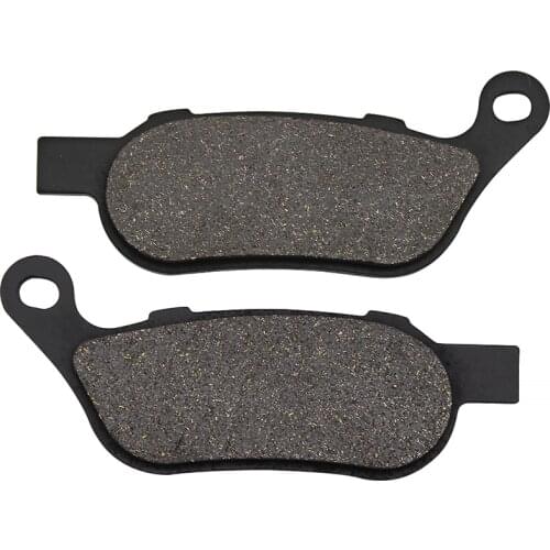 Yerbay Motorcycle Rear Brake Pads for Harley Davidson FLS FLSS Softall Slim 2012-2017 Softail FXS Blackline 2011 2012 2013