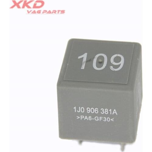 1J0 906 381 A Main Power Supply Relay #109 For V-W J-etta Bora Golf MK4 Beetle Polo Caddy A3/S3 TDI 1J0906381A