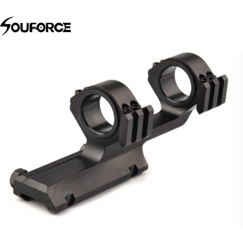 30mm/25.4mm Scope Mount Rings with 20mm Weaver Picatinny Rail Gun Accessory for Rifle Scope Tactical Hunting