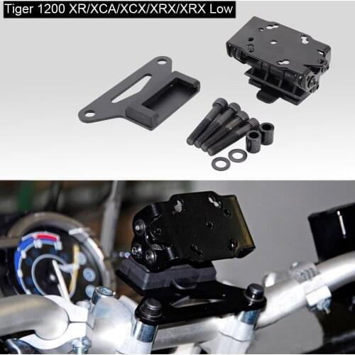 For Tiger 1200 XR/XCA/XCX/XRX/XRX Low 2017 2018 2019 2020 2021 Motorcycle Phone Navigation GPS Plate Bracket Holder
