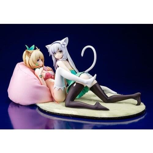 Skytube sexy girl Akashic Records of Bastard Magic Instructor Sistine Fibel Rumia Tingel Action Figure Anime Doll PVC toys