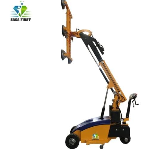 Electric Vacuum Robot with Pneumatic Pump and Rotation Table