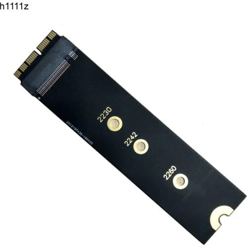 M.2 SSD Adapter Card NVMe PCIe M.2 NGFF to SSD for Macbook Air Pro 2013 2014 2015 A1465 A1398 SSD 2280 PCIE x4 for Apple Laptop