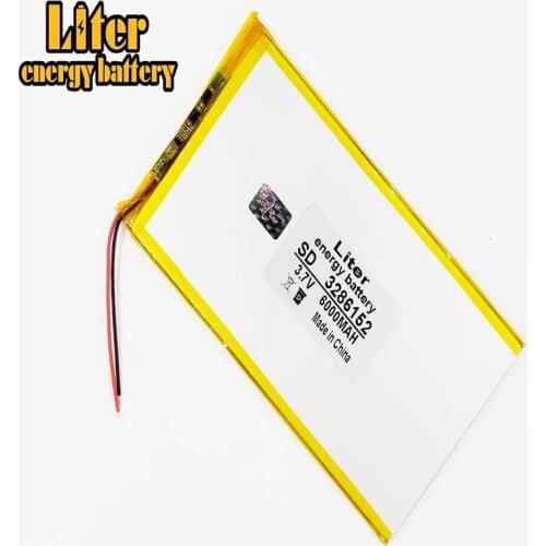 Li-po 3.7V,6000mAH (polymer lithium ion battery) Li-ion battery for tablet pc 7 inch 8 inch 9inch 3286152