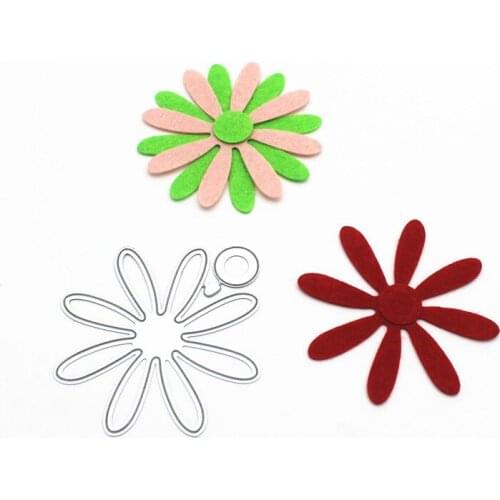 Flowers Metal Cutting Dies Custom Embossing Mold DIY Scrapbooking Album Paper Craft Knife Mould Petal Cards Blade Punch Stencils
