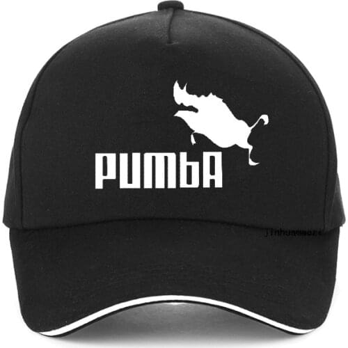 Fashion funny cute homme Pumba men Women baseball cap Anime The Lion King Pumba hip hop cap Unisex adjustable Dad snapback hats