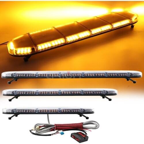 56 - 152 LED Strobe Light Bar Fireman Police Vehicle Flashing Emergency Warning Flash Stroboscope Led Lights Lamp 12V 24V