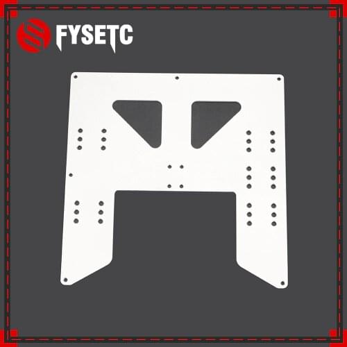 Prusa I3 Anet A8 A6 3D Printer Upgrade Y Carriage Anodized Aluminum Plate For A8 Hotbed Support For Prusa I3 Anet A8 3D Printers