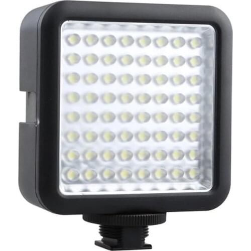 Godox LED 64 photo camera lights Video Lamp Light For Nikon Canon Sony Digital Camera Camcorder DV
