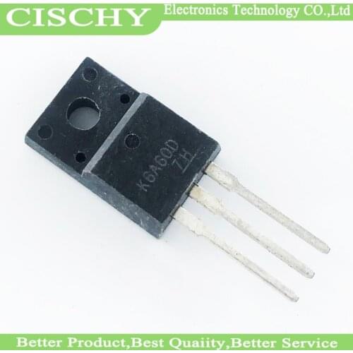 5pcs/lot K6A60D TK6A60D TO-220F In Stock