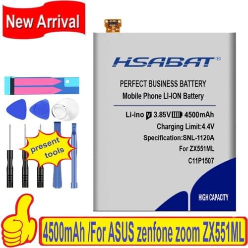 C11P1507 4500mAh Battery for ASUS zenfone zoom ZX551ML Z00XS ZX551 Z00XSB