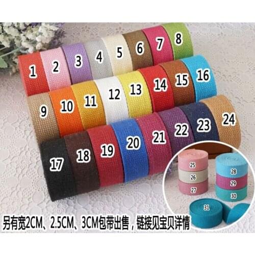 Free shipping 1-1/2'' 10m/lot webbing ribbon tape for bags diy sewing belt diy patchwork ribbons polyester-cotton bag ribbons
