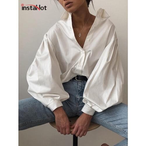 InstaHot White Blouses