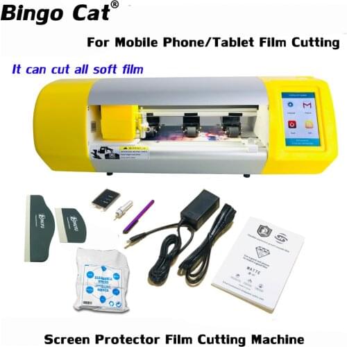 Flexible Hydrogel Film Screen Protector Cutting Machine For Mobile Phone Watch Airpods Camera Tablet Front Glass Film Cutter