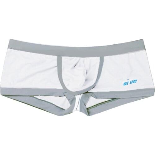 Men Boxers Sexy Sport Boxer Breathable Home Shorts Bulge Pouch Panties Knickers Mid-waist Underwear Male Underpants