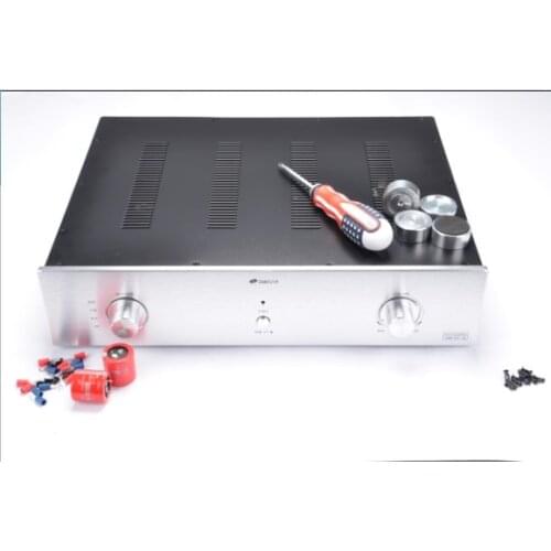 SBK AMP95-B Combined power amplifier chassis Aluminum iron combination case preamp chassis