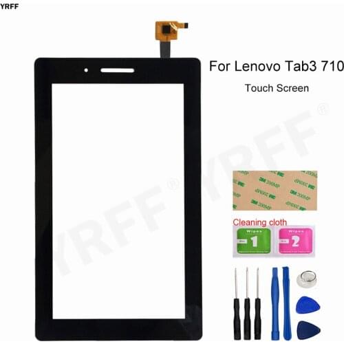 7.0 inch Tab3 710 Glass Panel Lens Sensor For Lenovo Tab 3 710 Essential Tab3 TB3 710F 710L 710i Touch Screen Digitizer Assembly