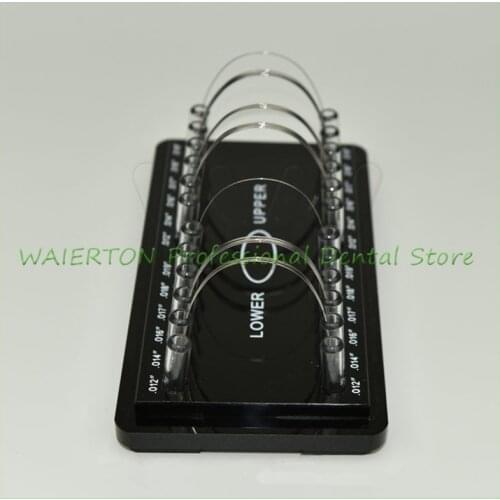 Dental Acrylic Organizer Holder for Orthodontic Rectangular Arch wires Case