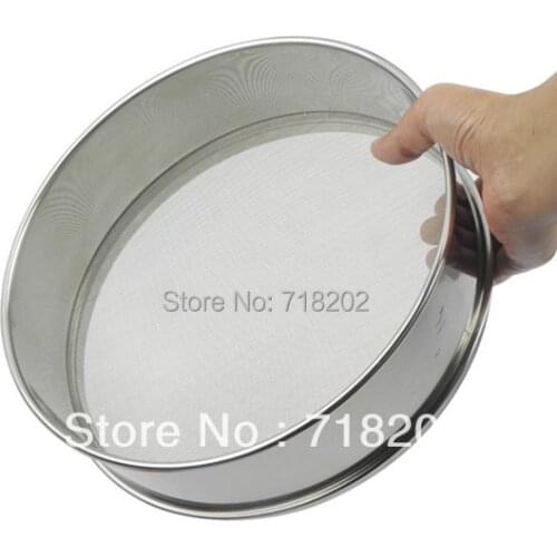 30cm*7cm stainless steel test sieve/ standard test sieve/ laboratory sieve(0.6/0.45/0.35/0.18/0.15/0.12/0.1/0.09/0.074mm)