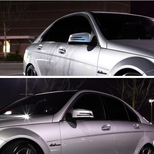 Car Wing Mirror Rearview Silver Case Cover Housing L/R For Mercedes-Benz C-Class W176 W246 W204 W212 W221 CLS X156 C117