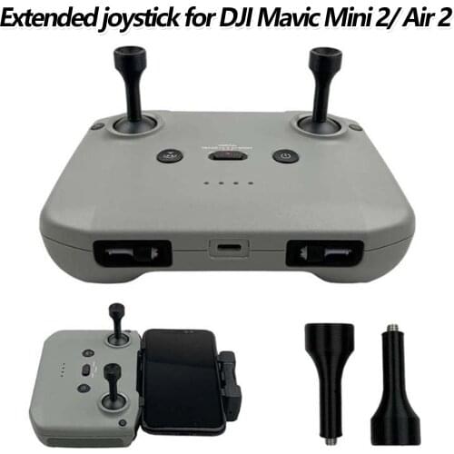 BRDRC 1 Pair Universal Remote Control Extended Joystick Thumb Rocker Stick for DJI Mavic Mini2 Air2 Drone Accessories