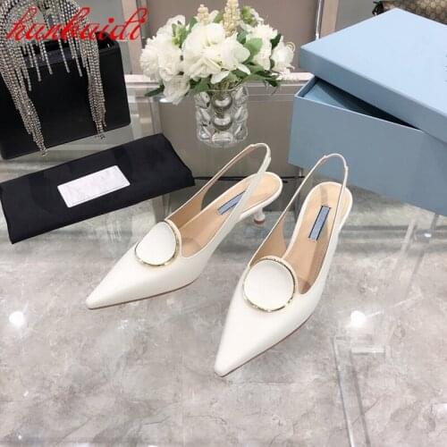 Hanbaidi Leather Pumps