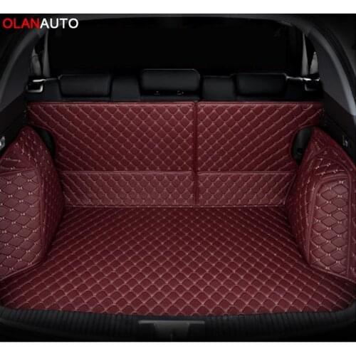 Good quality! Special trunk mats for Hyundai Creta 2018-2014 waterproof boot carpets cargo liner for Creta 2016,Free shipping