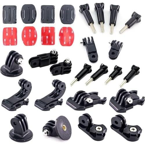 Mount Adapter Arm Chain Tripod for Gopro Hero 6 5 4 Go Pro Session SJCAM SJ4000 Xiao yi 4k mijia Action Sport Camera Accessories