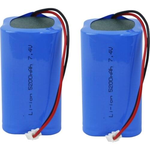 High capacity 7.4V 5200mAh 18650 lithium battery For for Remote Control Toy Electric toy security facilities accessories 2S 7.4V