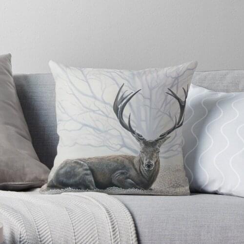My Deer Throw Pillow Cushion Cover Polyester throw pillows case on sofa home living room car seat decor 45x45cm