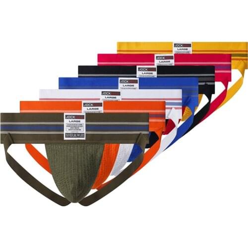 Mens Briefs Jockstrap Soft Mens Athletic Supporter Low Rise Bikini Briefs Sport Underwear Briefs Jocks Thong Low Rise Stretch