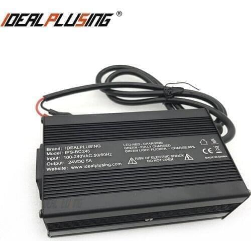 Low price 180W 110VAC 220VAC 24vdc 5A fast charge for Lithium LiFePO4 lead Acid battery