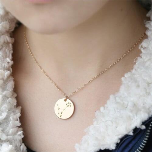 New European and American sales, Pisces pendant necklace to send mother girlfriend gifts