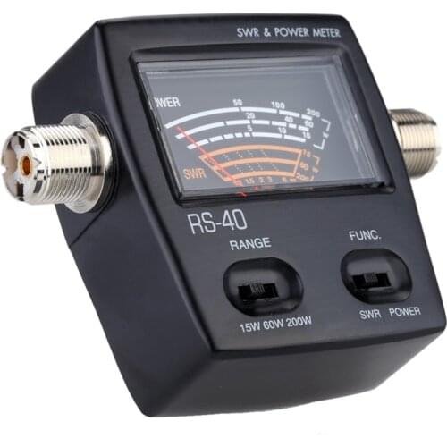 Portable Swr Standing Wave Ratio Watt Power Meter For Ham Mobile Vhf Uhf Single Phase Electric Energy Meters