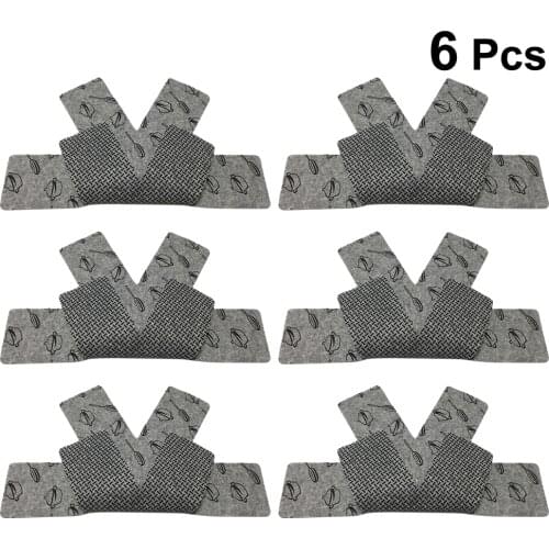 6pcs Pot and Pan Protectors Divider Pads Non-stick Pan Separator Heat-resistant Mat Tableware Pad for Cookware Kitchen