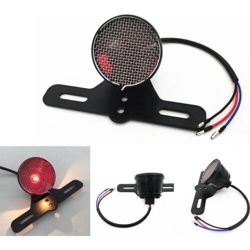 Top quality prince professional Modified accessories motorbike rear moto LED for harley cruise brake light motorcycle tail light