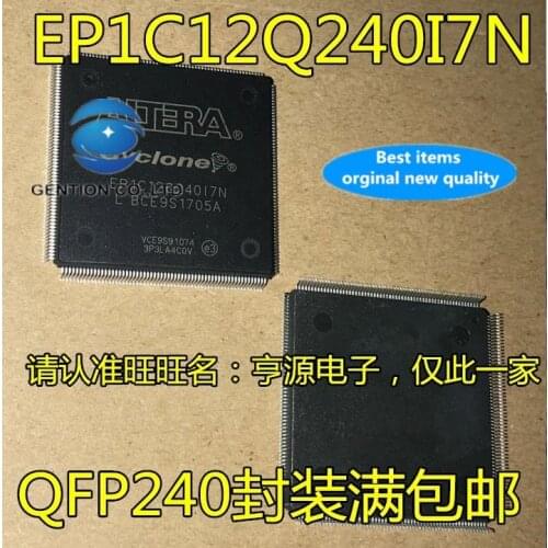 1PCS EP1C12Q240C8N EP1C12Q240I7N QFP240 feet in stock 100% new and original