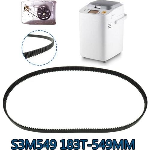 1pcs S3M549 183T Bread Maker Belt Spare Parts for Gorenje 292223 BM900 BM900ND BM900ND-UR Kitchen Appliance Bread Machine Parts