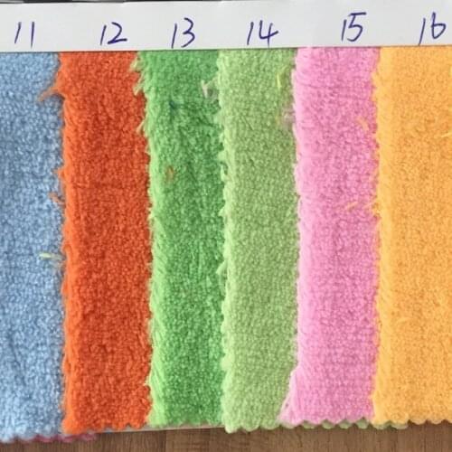 10 yards*150cm Multicolor single sided coral fleece Clothing toys pillow knitted flannel Plain coral fleece fabric wholesale