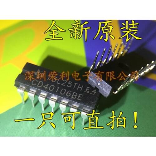 100% New&original CD40106BE HEF/HCF40106 CD40106DIP-14 BOM