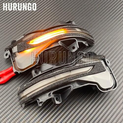 2pcs Car Rear View Side Mirror Dynamic LED Turn Signal Light For Honda CRV URV City GREIZ JADE VEZEL ODYSSEY AVANCIER
