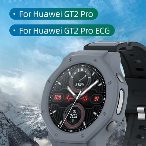 Newest Cover for huawei watch gt2 pro case Smart Watches Cover TPU Shell Protector SIKAI Sport Accessories for GT 2 Pro ECG