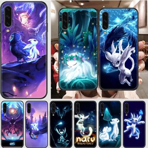Game Ori and the Will of the Wisps Phone case For Samsung Galaxy A 3 5 7 8 10 20 21 30 40 50 51 70 71 E S 2016 2018 4G black