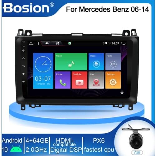 DSP 30 band Car multimedia player android 10 GPS radio for Mercedes Benz B200 A B Class W169 W245 Viano Vito W639 Sprinter W906