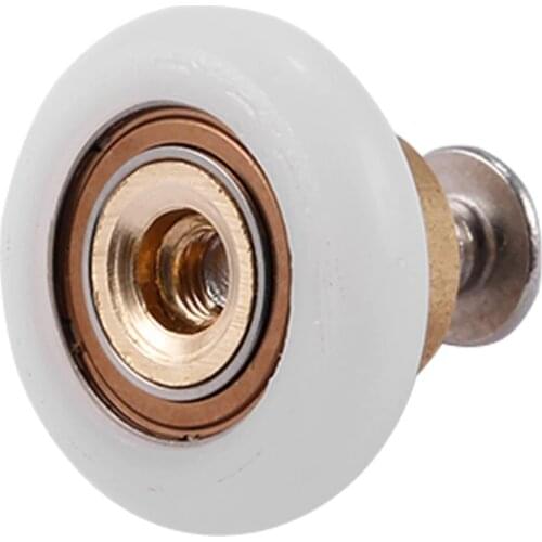 1pc/2pcs Door Rollers Durable Replacement Shower Door Rollers /Runners/Wheels 19mm Wheel Diameter Replacement Part Drop Shipping