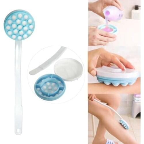 Multifunctional bath brush Long handle bath brush Massage bath tools Bathing Descaling Brush Automatic shower fluid