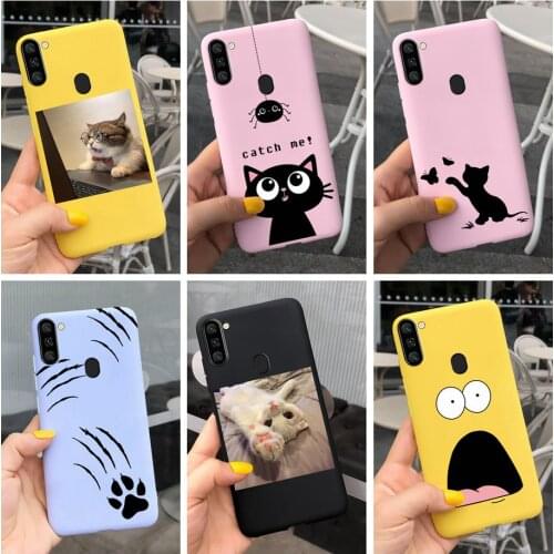 Cartoon Case For Samsung A01 A11 A10 Case Galaxy A10s Soft Silicone TPU Back Cover For Samsung Galaxy A01 A 11 Phone Cases Coque