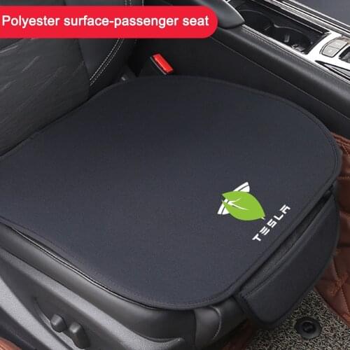 For Tesla Model 3 X S Car Seat Pad Cover Set Driver Front Rear Seat Cushion Covers Mat Protector Waterproof For Tesla Model 3